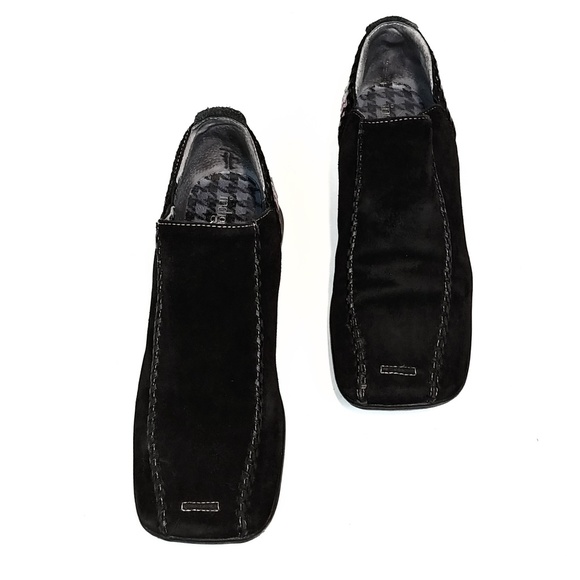 Indigo by Clarks Black Suede Shoes - Picture 3 of 6